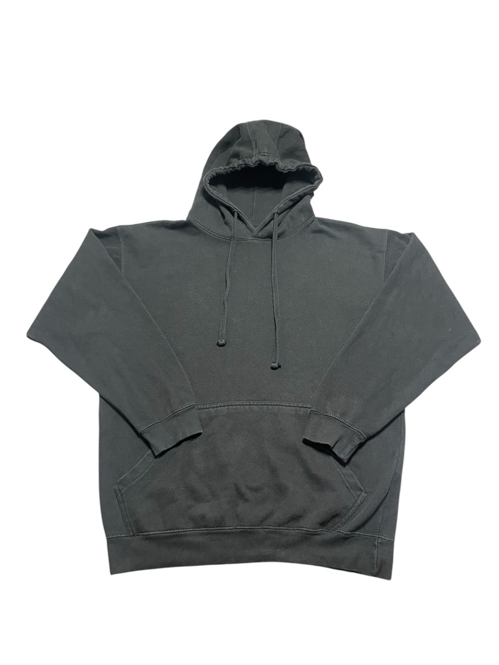 Classic Black Pullover Hoodie - Minimal Men's Sweatshirt